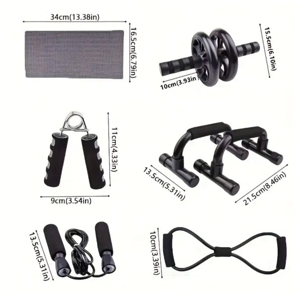 7pcs/set Complete Ab Workout Kit - Image 4