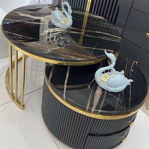 2 in 1 Marble Center Table